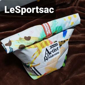 クラッチバッグ★LeSportsac　ナイロン　アーティストインレジデンス