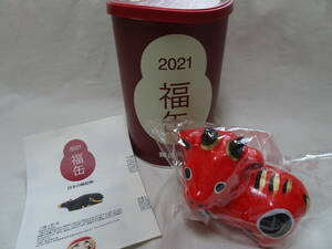  Muji Ryohin 2021 luck can red thing doll ... thing . main cow Saitama prefecture . nest city 