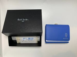 ポールスミスPaul Smith ミニ財布 三つ折り財布 バルーン バニー エンボス フラップ 新品未使用品です。 がま口 コンパクトレディース