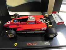 フェラーリ126C2　【ホットウィール　マテル・エリート　1/43　F1ミニカー】_画像2