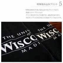 スウェット 半袖 裏毛 レディース 日本製 オリジナル 染み込みプリント 肩ライン L～LL ブラック×クリーム 新品_画像3