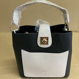 D.KELLY ハンドバッグ ショルダーバッグ ディーケリー 未使用 DK-OK-409 定価8800円 BAG 鞄 ブラック 黒 レディース