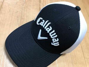  новый товар Callaway сетчатая кепка свободный размер весна лето Callaway Golf GOLF шляпа Basic Logo мужской вышивка чёрный белый *