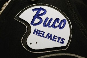 ブコ ヘルメット型 刺繍 ワッペン ◆ Ｂｕｃｏ バイク ブーコ JLWP