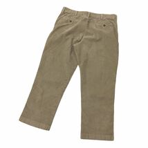 D484 特大 L.L.BEAN エルエルビーン コーデュロイパンツ ロングパンツ 長ズボン ボトムス 綿98%他 ベージュ系 メンズ 38_画像4