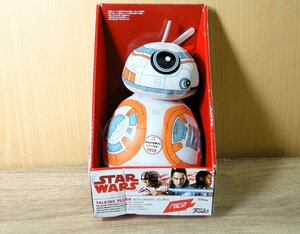 【未開封】Funko スターウォーズ/最後のジェダイ トーキングぬいぐるみ Mサイズ BB-8