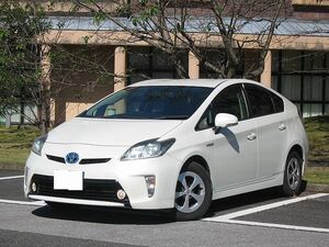 ☆プリウス後期　S《無事故車》HDDナビ・TV・Bluetooth!!インテリキー!予備検査付!