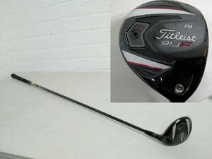 92 Titleist タイトリスト 913F 19 ゴルフ クラブ ROMBAX 55 Fujikuera 右利き 全長約 1100 mm