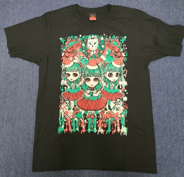 ★送料無料★BABYMETAL クリスマス Tシャツ Mサイズ ベビーメタル ベビメタ 国内版 アスマート ライブ ライヴ