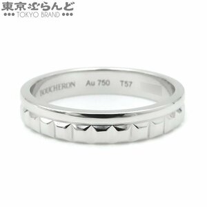 101680949 Busheron Carttle Radiant Ring Половина JAL00250 JAL0025057 K18WG #57 16.5 Эквивалентное кольцо / кольцо Unisex