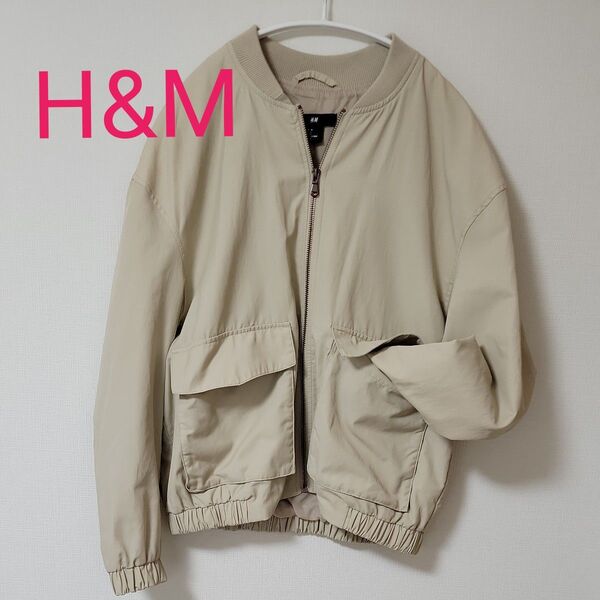 春物【H&M】ジップアップジャンパー EUR36