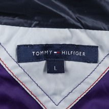 TOMMY トミー・ヒルフィガー ダウンジャケット ナイロン×ダウン 黒 レディース【H192823493】中古_画像9