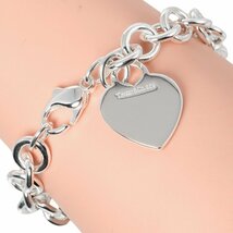 ティファニー TIFFANY&Co. リターントゥ ハートタグ ブレスレット シルバー925【I192023130】中古_画像1