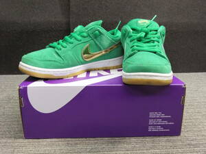 nc コ10-49 NIKE ナイキ エスビー ダンク ロー プロ シャムロック SB DUNK LOW PRO Shamrock BQ6817-303 26.0cm