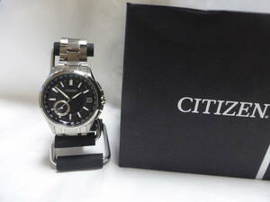 CITIZEN☆シチズン　F150-T021581 アテッサ サテライトウェーブ ソーラー電波 メンズ　腕時計☆ 