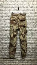 美品 1990s Sサイズ US ARMY 米軍実物 デザート カモ BDU ミリタリー パンツ 湾岸戦争 迷彩 XS ヴィンテージ チョコチップ アーミー 76cm_画像5