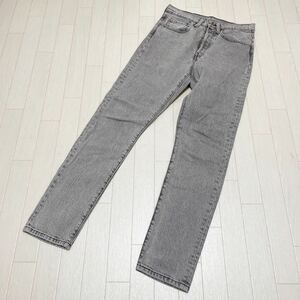 和59★ Levi's PREMIUM 501 S 4090刻印 ビッグE メキシコ製 リーバイス デニムパンツ ジーンズ ボトムス W26 L30 レディース グレー