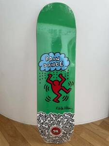 スケートボード (8.5 Jake Johnsonモデル) キース・ヘリング x Alien Workshop Keith Haring 木にプリント, W:210 x H:820 xD:50 mm