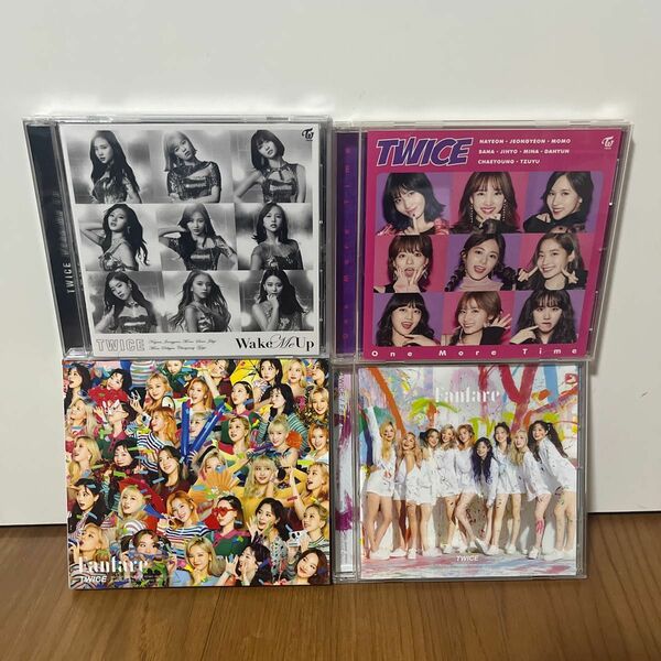TWICE CD+DVD/Fanfare One More Time Wake Me Up