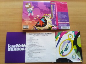 即決 カニエ・ウェスト 限定盤 Kanye West/Graduation 国内盤 ボーナストラック2曲 帯付き 歌詞対訳あり デジパック仕様 forコレクターズ