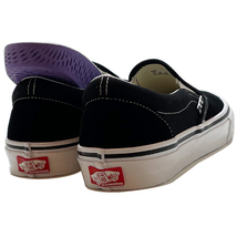 格安VANSバンズ SKATE SLIP ON スリッポンBLACKスエード 27.5cm新品未使用_画像5