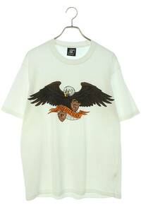 サブカルチャー subculture EMBLEM EAGLE TEE/SCST-S2206 サイズ:2 エンブレムイーグルプリントTシャツ 中古 BS99