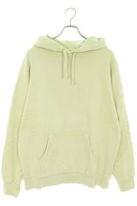 シュプリーム SUPREME 19SS Overdyed Hooded Sweatshirt サイズ:M 袖ロゴ刺繍オーバーダイパーカー 中古 OM10