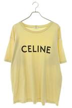 セリーヌバイエディスリマン CELINE by Hedi Slimane 2X681671Q サイズ:XL ルーズフィットロゴプリントTシャツ 中古 SB01_画像1