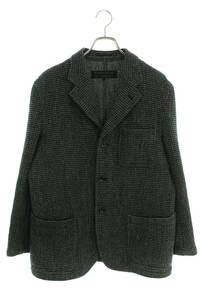 コムデギャルソンオム COMME des GARCONS HOMME HJ-04037S サイズ:S AD2000ツイードジャケット 中古 BS99