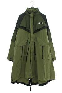 ナイキ NIKE サカイ NRG Trench Jacket DQ9028-222 サイズ:XXL エナジートレンチジャケットコート 中古 BS99