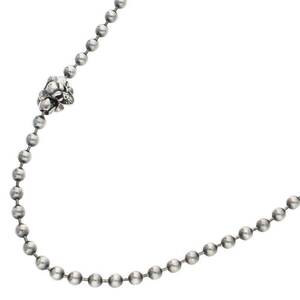 ビルウォールレザー Bill Wall Leather Ball Chain 4mm サイズ:24inch ボールチェーンネックレス 中古 BS99