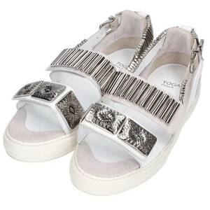 トーガプルラ TOGAPULLA 20AW ARCHIVES Metal sneaker sandals TP02-AJ664 サイズ:38 メタルスニーカーサンダル 中古 BS99