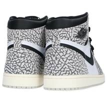 ナイキ NIKE AIR JORDAN1 HIGH OG DZ5485-052 サイズ:27.5cm エアジョーダン1 ハイ ホワイトセメントスニーカー 中古 BS99_画像2