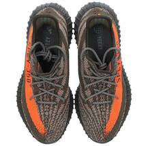 アディダス カニエウエスト adidas Kanye West YEEZY BOOST 350 V2 CARBON BELUGA 27.5cm HQ7045 イージーブーストスニーカー 中古 OM10_画像4