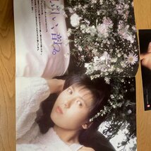 南野陽子 ONKYO オンキョー 陽子のハッピープレゼント テレフォンカード　広告パンフレット　希少_画像3