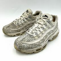 G @ 18年製 '洗礼されたデザイン'『NIKE ナイキ』AIR MAX 95 SE エアマックス エディション LOW CUT スニーカー 26cm シューズ AV6246-100_画像1