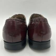 D @ 履き心地抜群 '人気モデル'『COLE HAAN コールハーン』本革 LETHER ビジネスシューズ 革靴 US8 26cm 紳士靴 ウィングチップ 内羽根式 _画像5