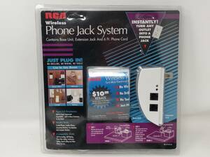 RCA RC926 Wireless Phone Jack by RCA modular телефон линия строительные работы не необходимо 2F.1F и т.п. модульный разъем .... место . телефон Jack RJ11