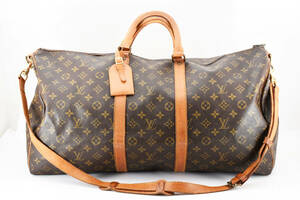 1円〜 美品 LOUIS VUITTON ルイヴィトン モノグラム　バンドリエール　キーポル50 M41416 旅行鞄　トラベル　ボストン　バッグ