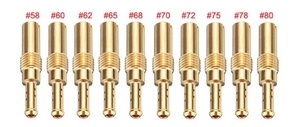 58-80 ケイヒン ケーヒン PWK28/33/35/38 キャブレター スロージェット パイロットジェット 10個セット 58/60/62/65/68/70/72/75/78/80