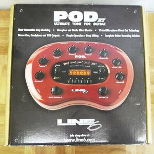 US489【名機】LINE6 POD XT　アンプシュミレーター　マルチエフェクター　中古　動作OK　/5