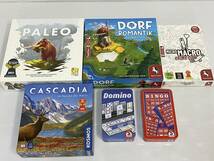 ★ドイツ語版 ボードゲーム まとめ PALEO カスカディア 他 中古品 sytetc063008_画像1