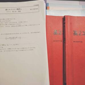 駿台 井辺先生 高2エクストラα数学 テキスト・プリント・板書 1~冬期 フルセット 最上位クラス 河合塾 駿台 Z会 東進 SEG 鉄緑会
