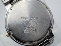 1円～☆稼働品☆CITIZEN シチズン E110-S95633 Eco-Drive エコドライブ JUNCTION ソーラー メンズ腕時計/53331_画像3