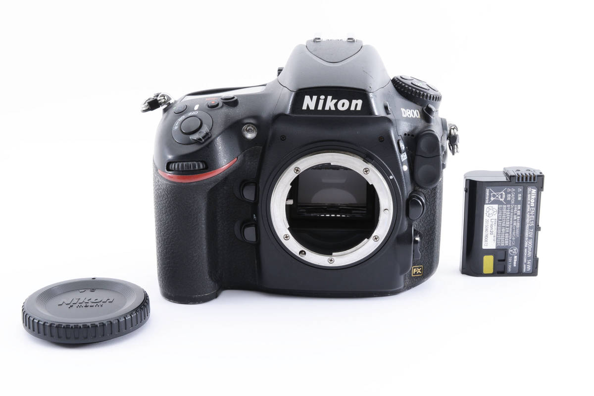 並品】Nikon ニコン D800 ボディ / MB-D12セット #4068 détails d
