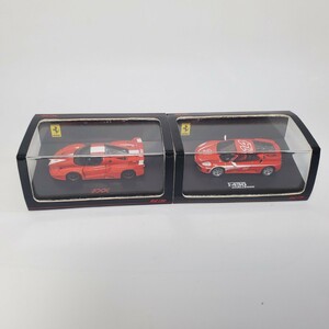 RED LINE レッドライン 1 /87「 Ferrari F430 challenge」 と 「Ferrari FXX RED」2台セット レジン製 新品未使用 538