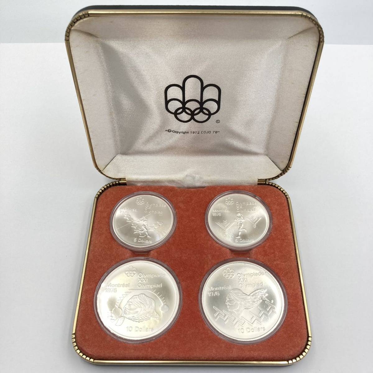 Yahoo!オークション -「モントリオールオリンピック 記念銀貨」の落札