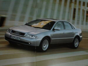 ★1999年 アウディ A4 カタログ▲B5 Audi A4 サルーン A4 1.8 A4 2.4 クワトロ A4 アバント 1.8 A4 アバント 2.4 クワトロ 8DAPT 1800 2400