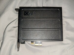 送料無料 PCIe接続 Creative Sound Blaster X-FI TITANIUM SB0880 SSB-XFT-PA クリエイティブ Windows7,8,10 32/64bit対応 サウンドカード