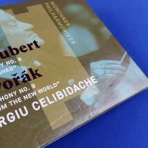 1SC12 CD SERGIU CELIBIDACHE Schubert Symphony No. 8 Dvorak Symphony No. 9_画像6